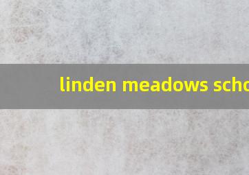 linden meadows school